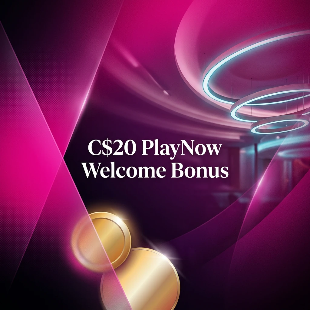 C$20 PlayNow Welcome Bonus
